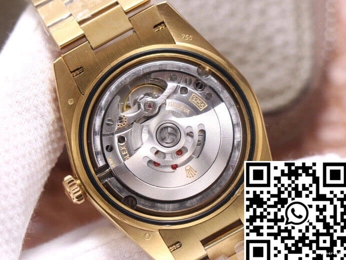 18ct Gold M228348RBR-0002 Factory Rolex 989 EW Date Day Effortless 0714